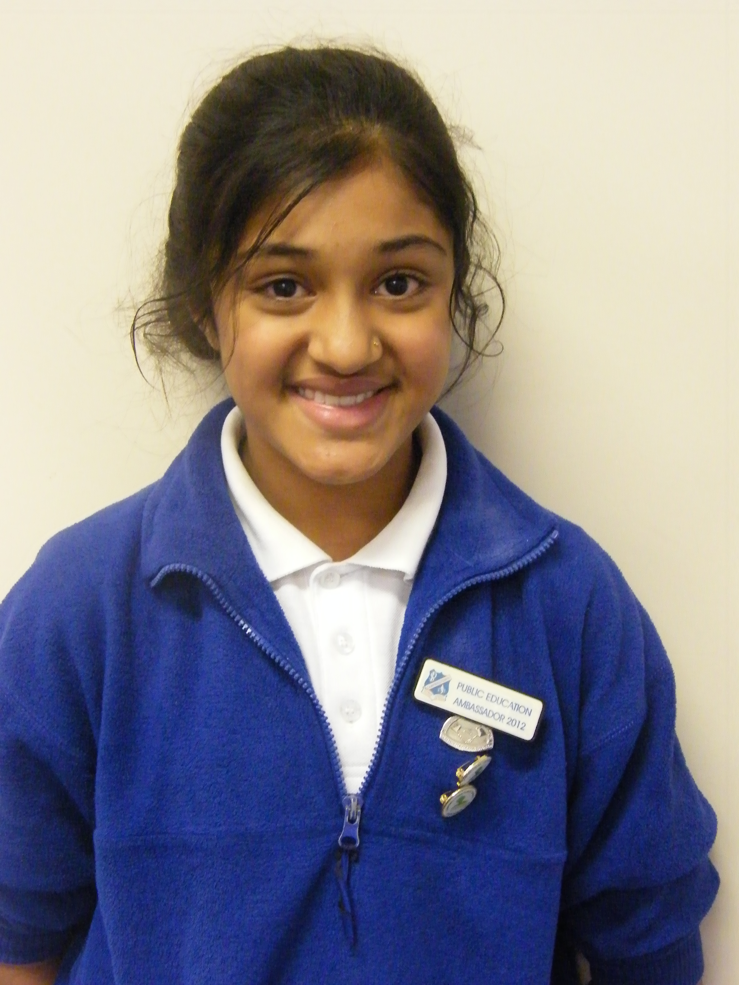 School Captain Simran Lal